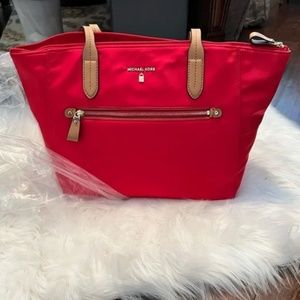 Red Micheal Kors Purse